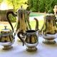 Christofle House. Silver-plated tea and coffee service.