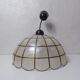 suspension en nacre et laiton vintage