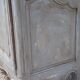 Old cabinet 18th century painted patinated