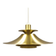 Suspension danoise en aluminium couleur laiton