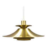 Suspension danoise en aluminium couleur laiton