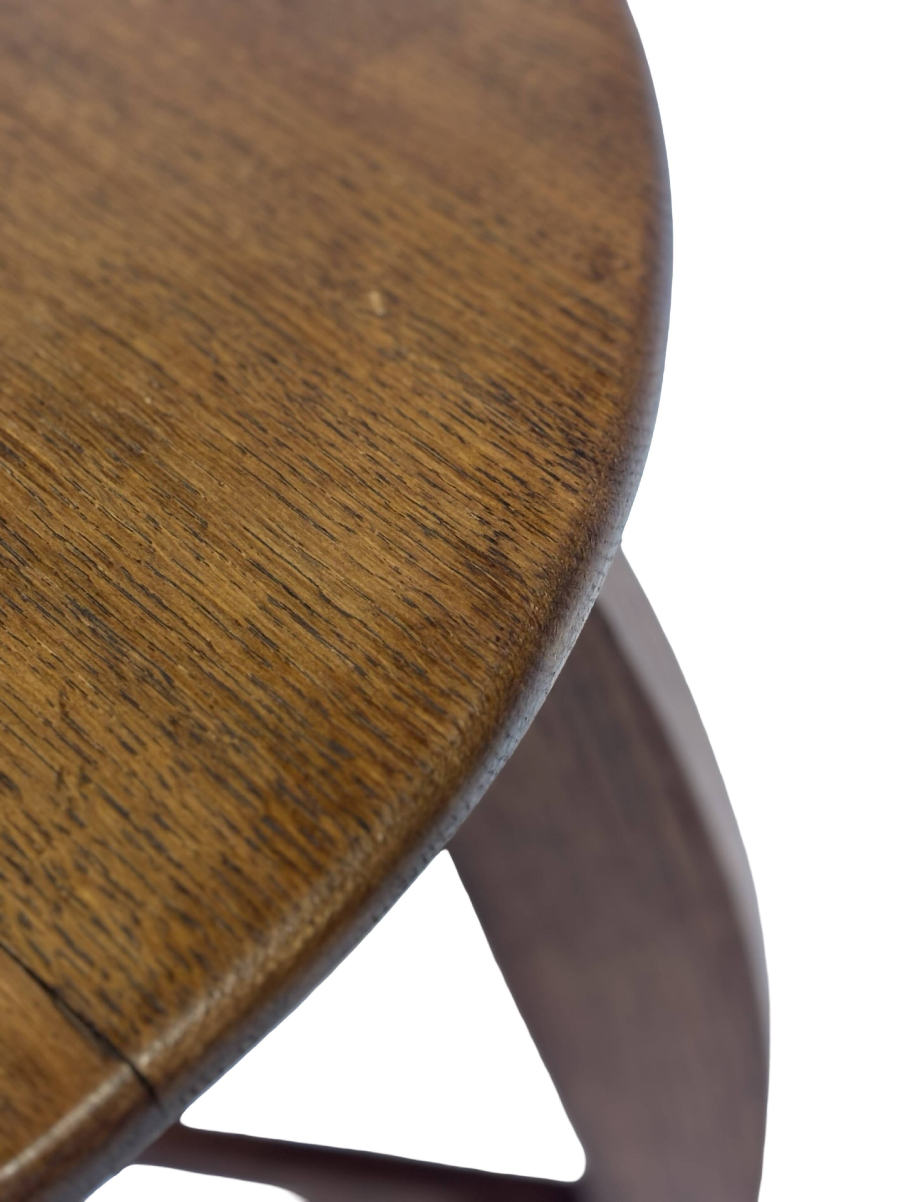 Art Deco Coffee Table Side Table Oak 1950s Design
