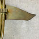 Pair of 1950s wall lights in brass and opaline tulips, Lunel/Arlus