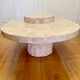 Table basse travertin Magnussen Ponte