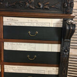 "Cartonnier" furniture from the XIXth