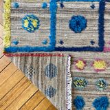 Multicolored Berber carpet