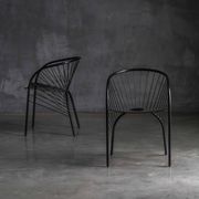 "Lizzie" chairs by Regis Portier for Paolo Pallucco, Italy, 1980s