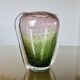 Murano vase in blown glass, bubbled, 50s-60s