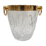 Champagne bucket in cut crystal
