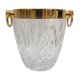Seau à champagne en cristal taillé