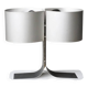 Lampe de table en aluminium rare conçue par Giuliano Cesari pour New Lamp, Italie, années 1970.