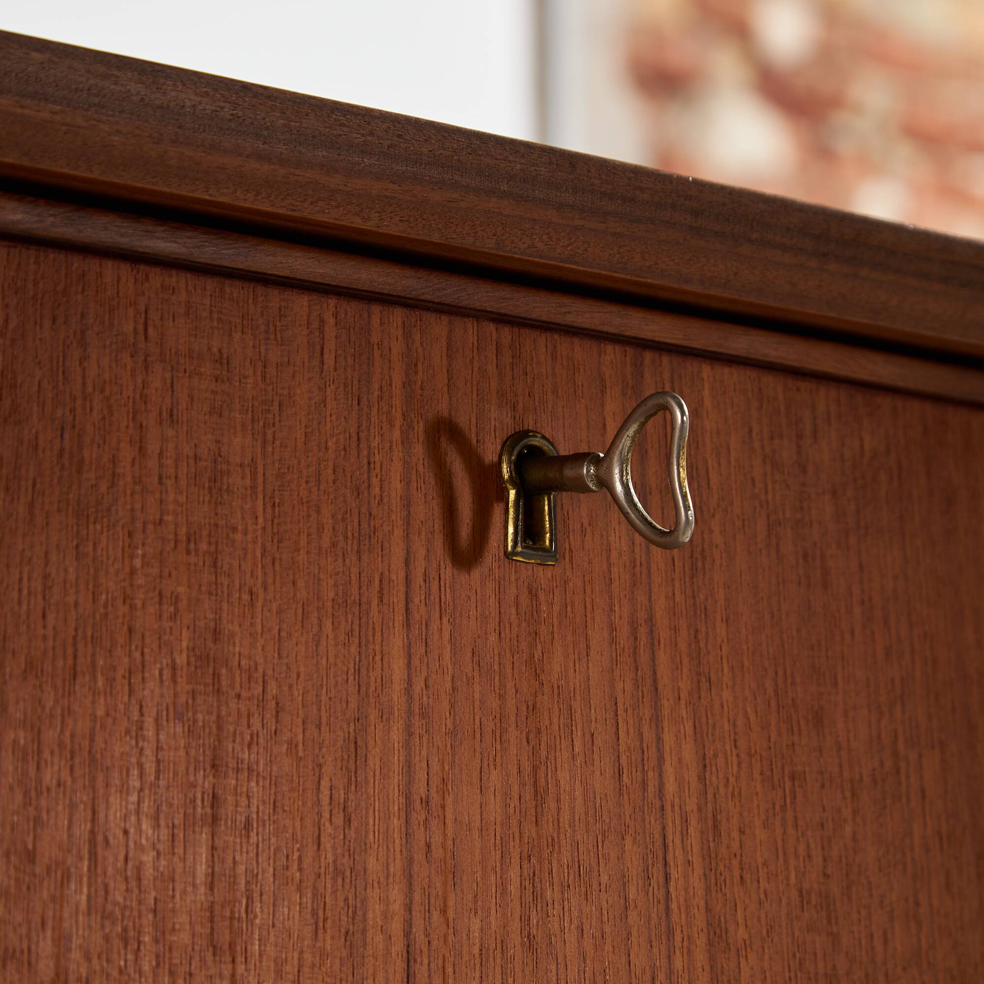 Restored teak dresser