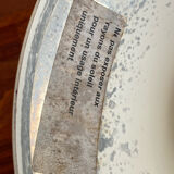 Tam-tam chrome purple stool