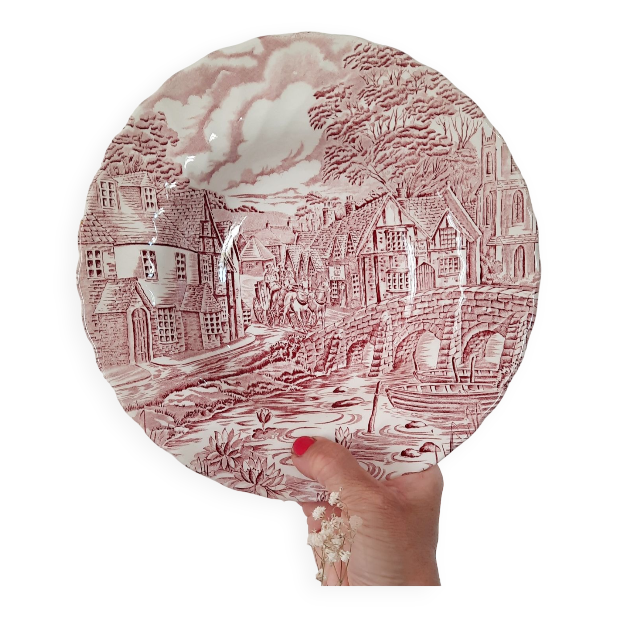 English hollow plates