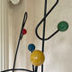 Coat rack attributed to Roger Ferraud (1890-1964) model "treble clef"