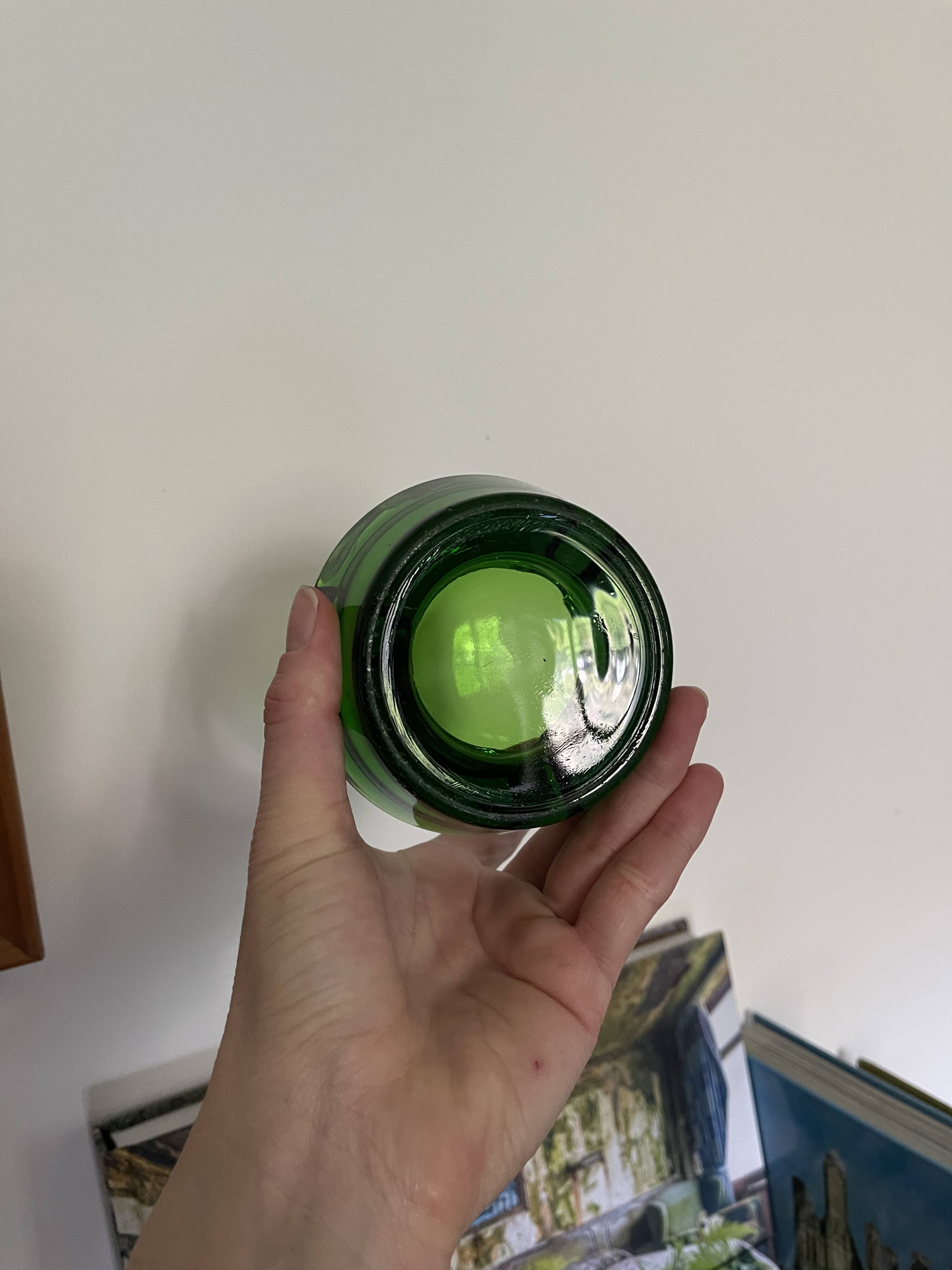 Vintage block ashtray from the 1960s.