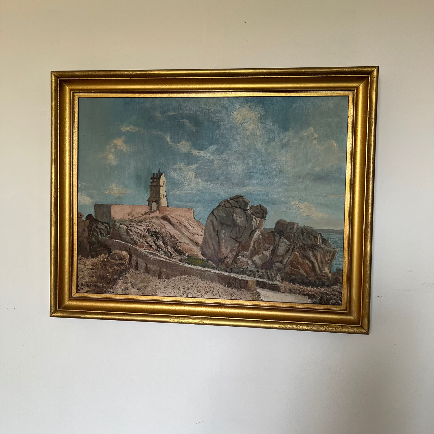 Painting by Rene Saintin