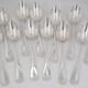 Christofle Baguette Fidélio antique 12 place settings + ladle, 25 pieces silver-plated metal