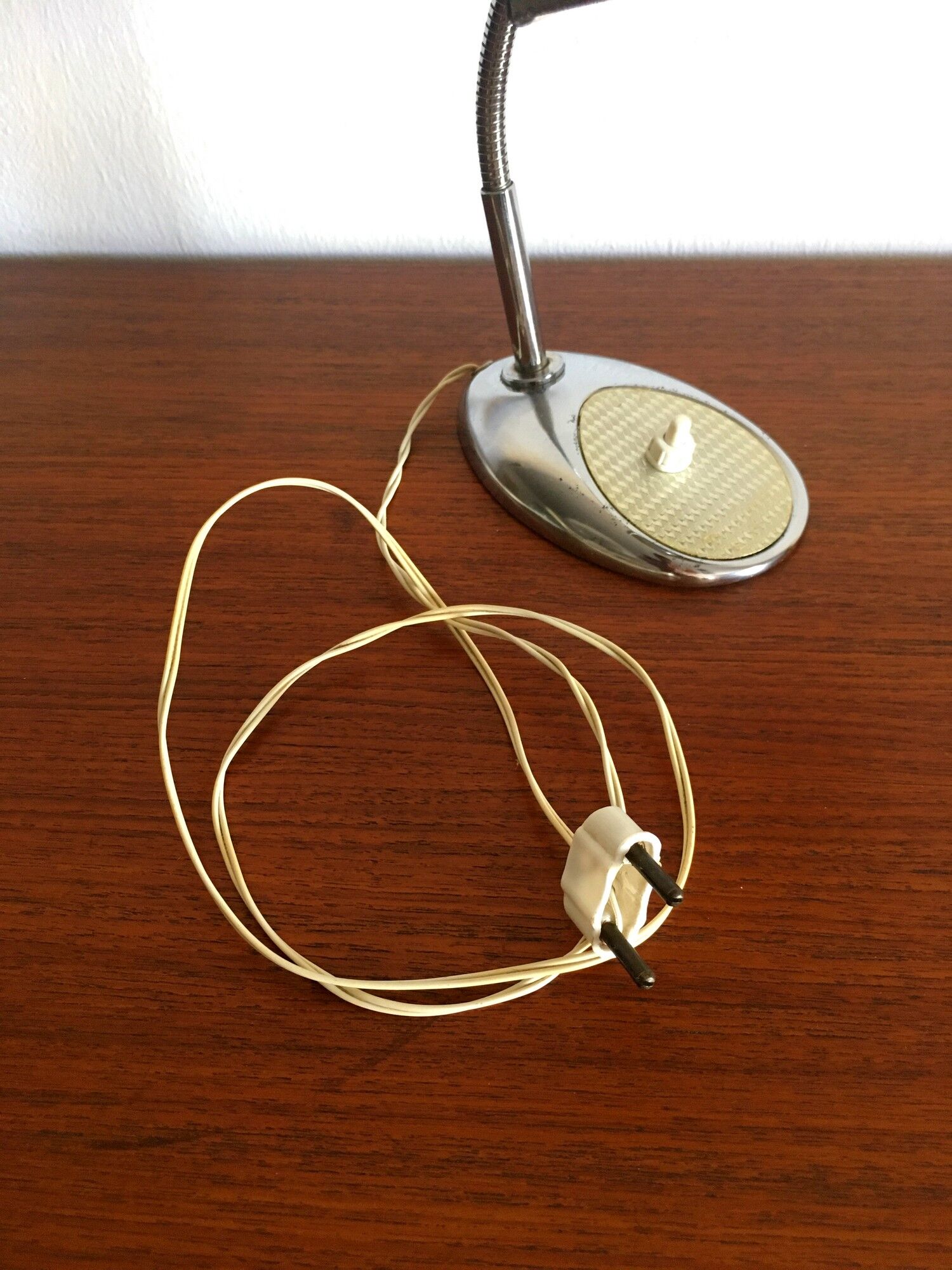 Vintage wall lamp Aluminor 50s