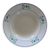 Deep plate KG Lunéville bluebell model