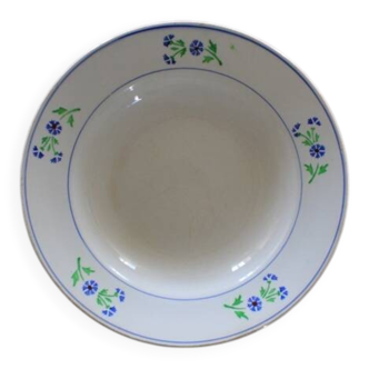 Deep plate KG Lunéville bluebell model