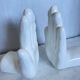 Pair of vintage book clamts