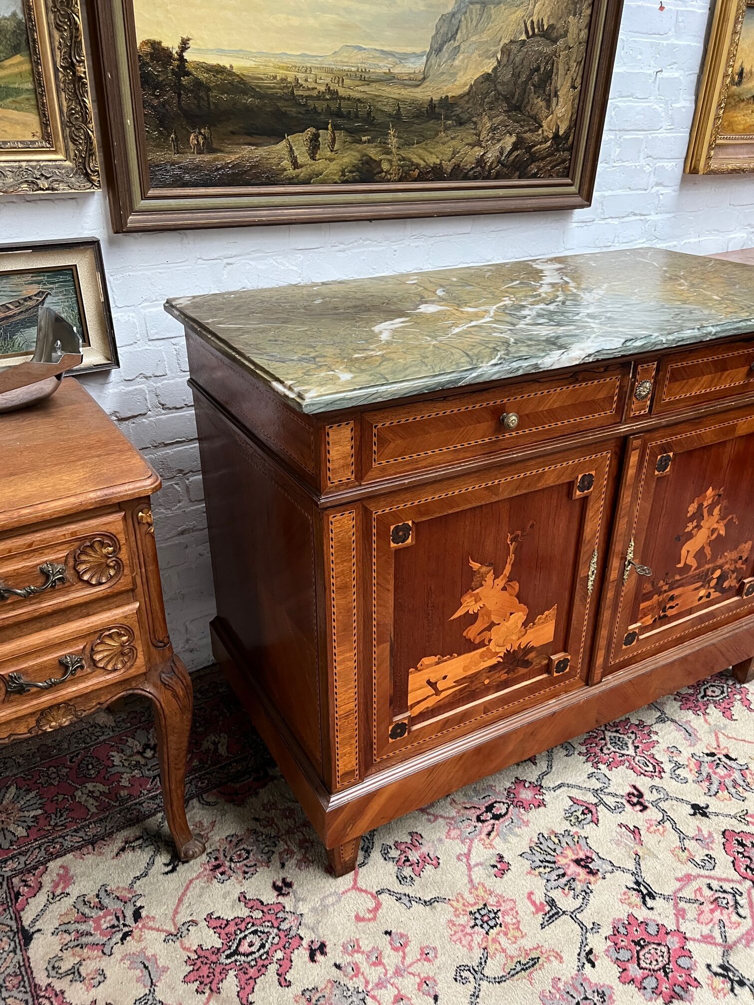 Renaissance style chest of drawers