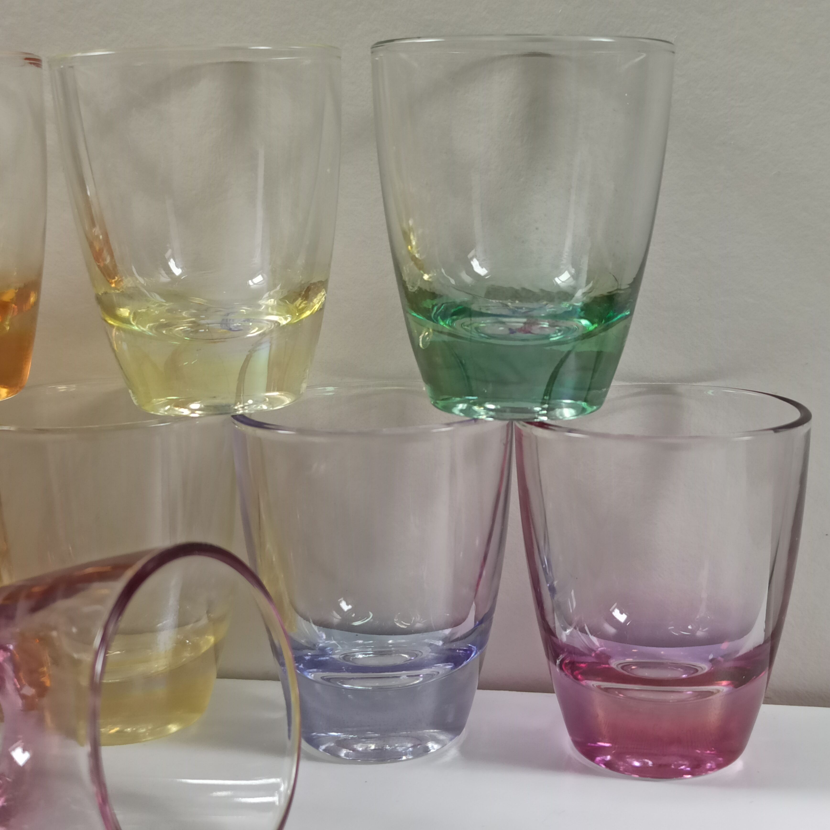 Small vintage glasses Made in France