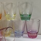 Small vintage glasses Made in France