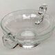 Glass fruit bowl, Val Saint Lambert style