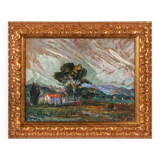 Provencal landscape painting