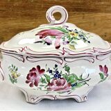 Old Lunéville oval vegetable tureen, street light model