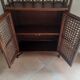 Vintage rattan shelf