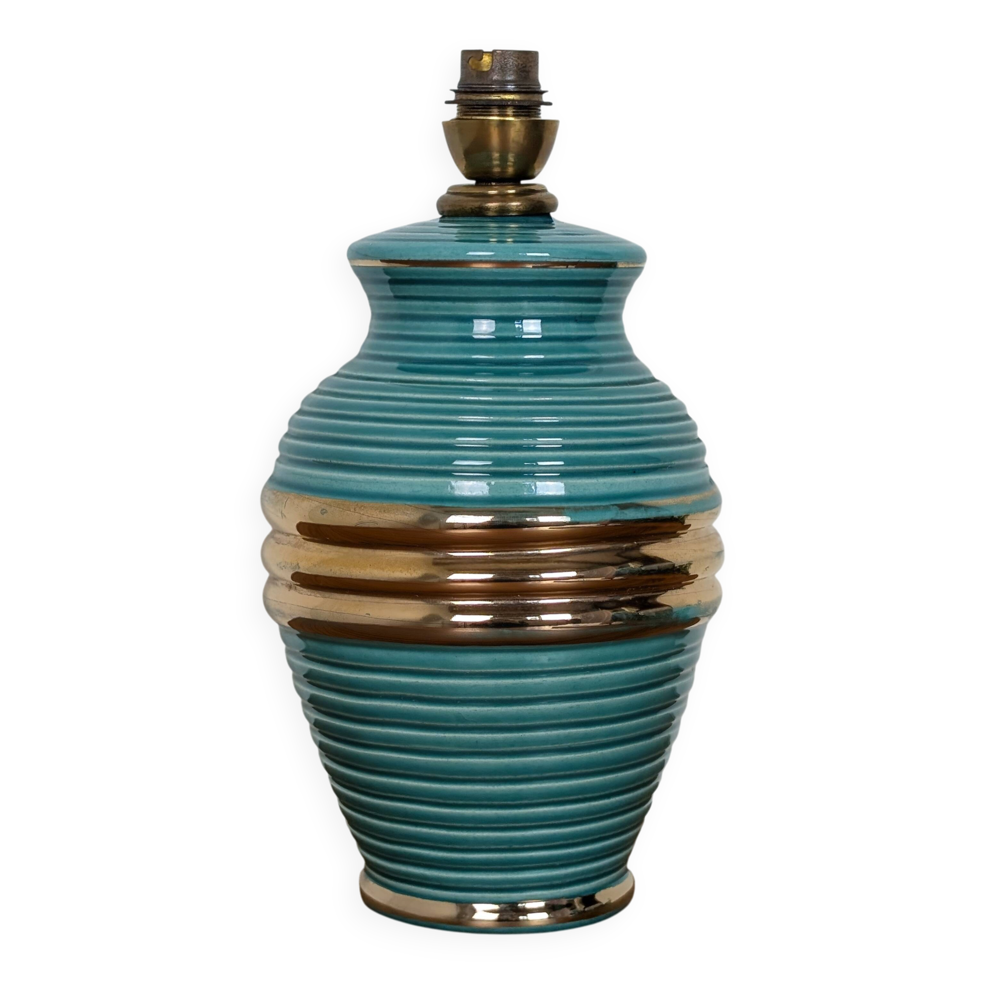 Art Deco lamp base
