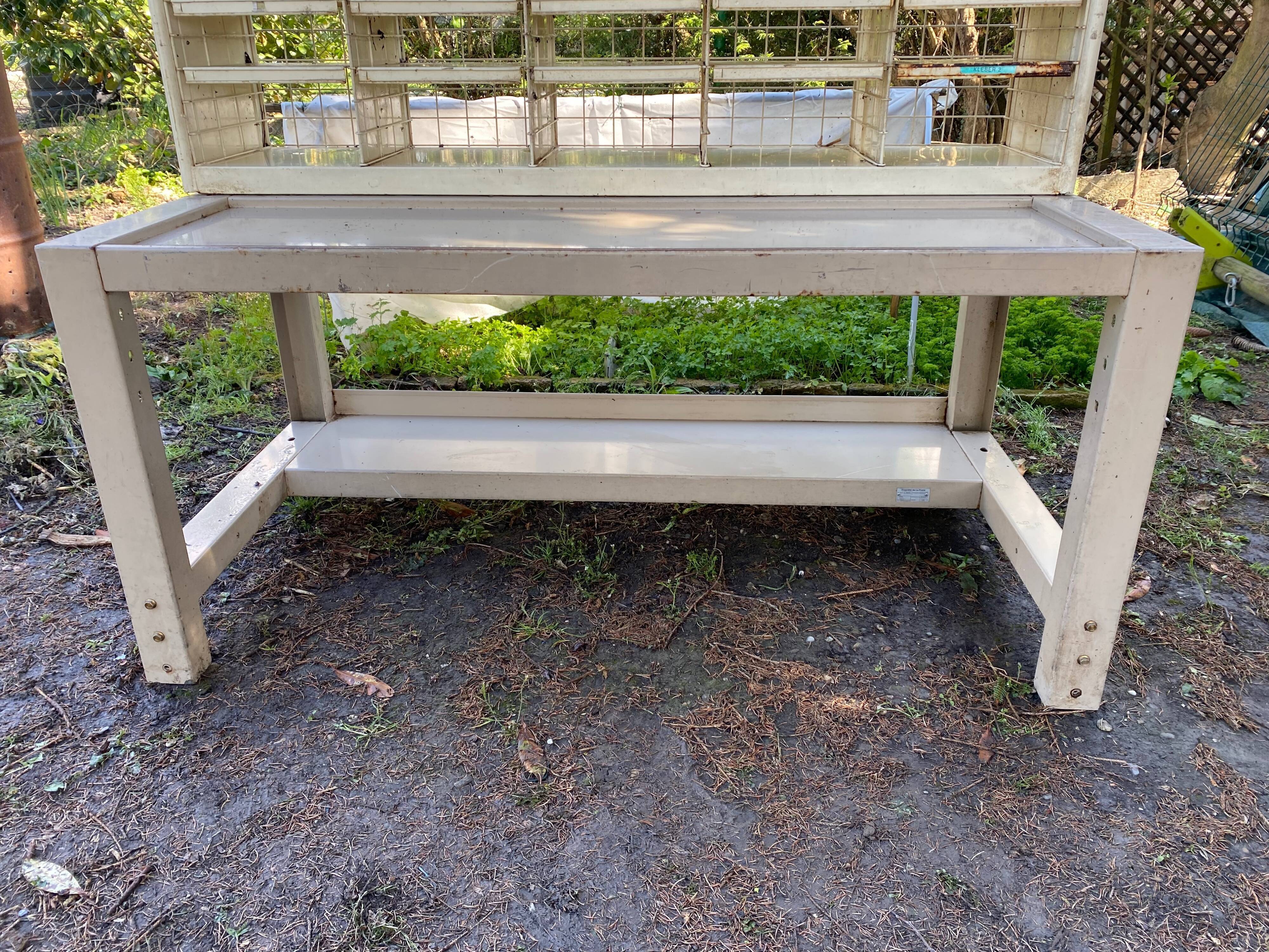 Craft furniture - vintage postal sorting furniture