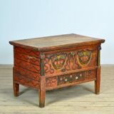 Folk art wedding chest, circa 1870