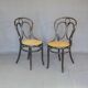 2 KOHN N°35 Art Nouveau bistro chairs -1875- recently hand-caned