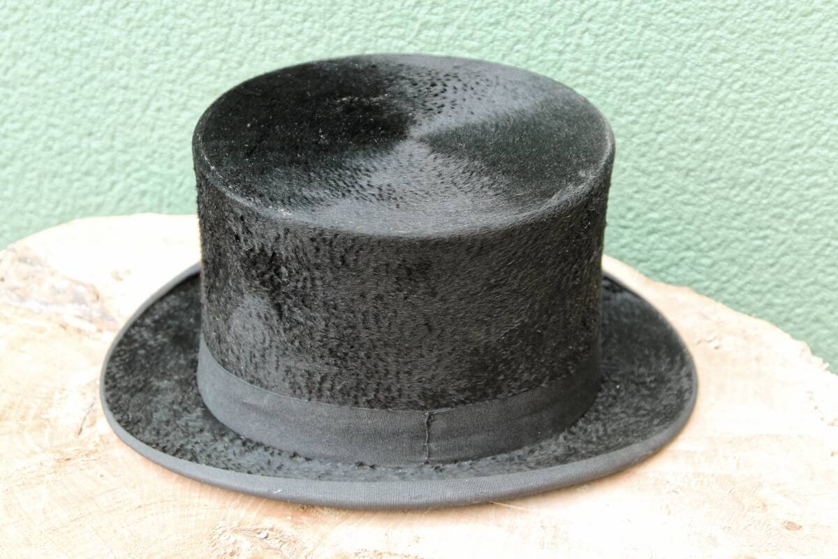 London top hat in mole hair
