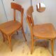 Pair of Thonet bistro chairs, 30-40s