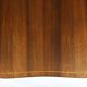 Table basse Oswald Haerdtl x Hagenauer Vienne en laiton et noyer, Autriche, années 1950