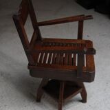 Swivel armchair Dutch design Amsterdam art deco 1930