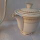 Service café-thé doré Lanternier Limoges, années 1950