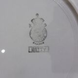 6 flat plates, Betty de Luneville model
