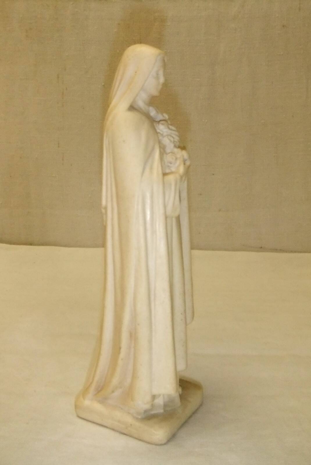Statue of Saint Therese of Lisieux, brass seal, Saint Joseph of Lisieux workshop