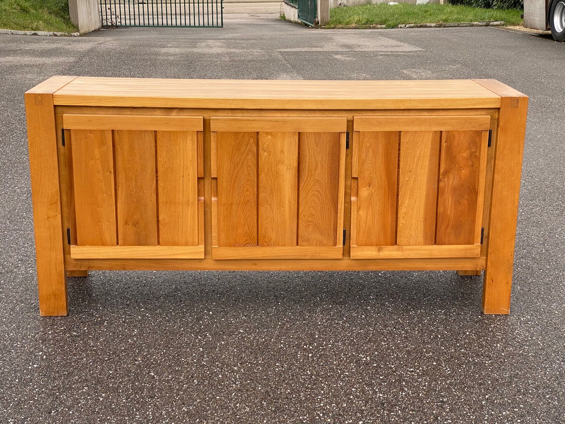 Louis Paolozzi elm sideboard for Monopoly