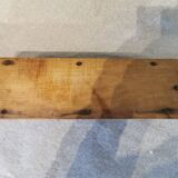 Art Nouveau wood and metal tray