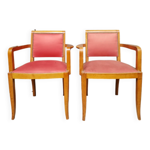 Paire de fauteuils vintage