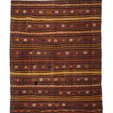 Turkish kilim rug, 227x173 cm, MYK-873