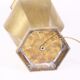 Neoclassical brass lamp large format design italy