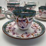 Coffee service, Sarreguemines, Minton, 19th century